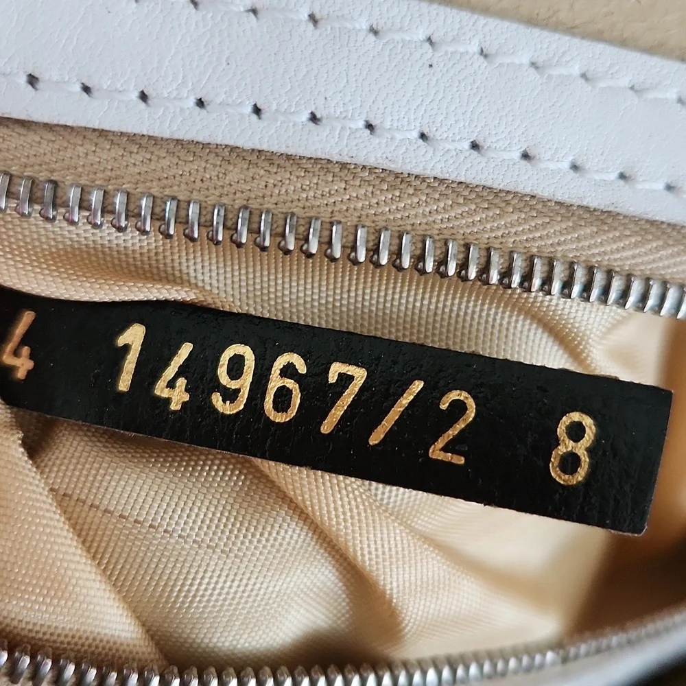 FENDI Glacier FF Logo Calf Leather Medium Tote Bag - Picture 9 of 11